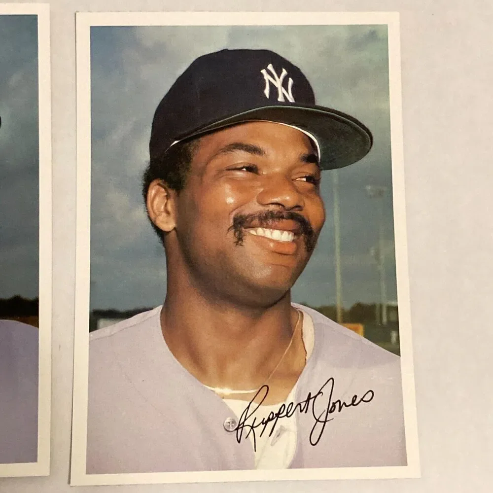 Lot 81 Topps NY Yankees Tall Photo Baseball Cards- Jackson, Nettles, Gossage+++